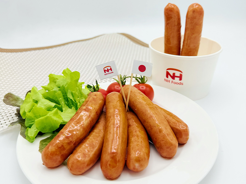 ไส้กรอกญี่ปุ่นหมูอาราบิกิ ชัวเอสเซน พร้อมเสิร์ฟ